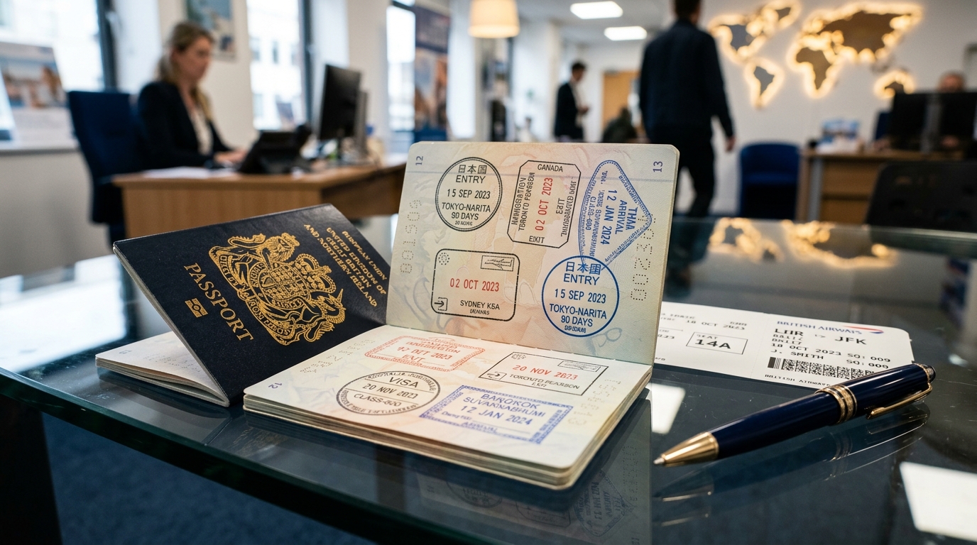 Visa Stamping - Cheroor Travels Edakkara